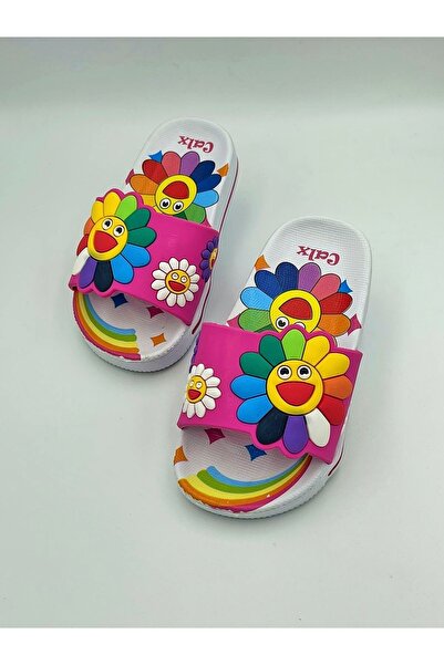 Clax Kız Bebek Terlik Kabartma Desen (küçük Kalıp 1 Numara Büyük Alınız)