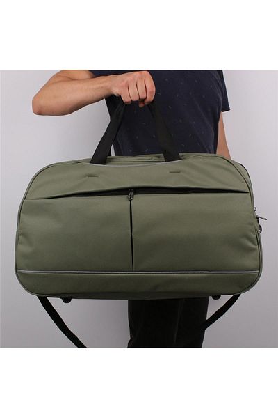 Bagacar 50x30x24 Cm Geantă Unisex Verde Sport și Călătorie