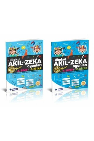 ALLGELSİN Ilkokul 4. Sınıf Akıl Ve Zeka Oyunları 2'li Etkinlik Seti Curious&g...