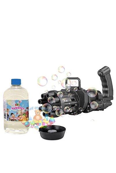 Fırsat Oyuncak Pilli Köpüklü Oyuncak Tabanca Köpük Makinesi Bubble Machine Si...