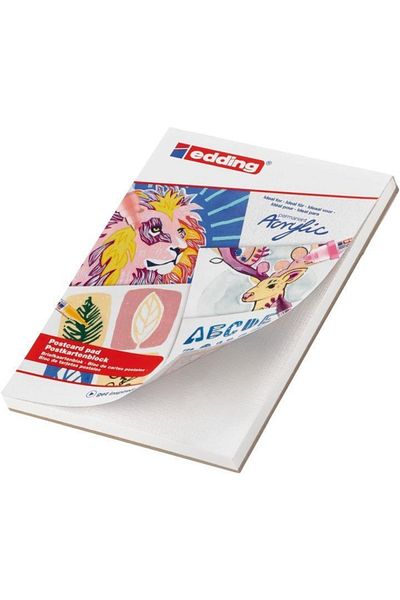 Edding Acrylic And Oil Paint Block 300 Gr A6 20 Yp