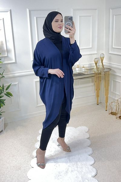 Aşkı Endam Belinda Magic Ayrobin Cardigan - Navy Blue