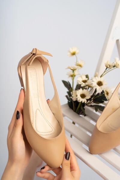 StWenn Γυναικείες Μπαλαρίνες Άνετη Ορθοπεδική Σόλα Mother Shoes Δερμάτινο δέρμα