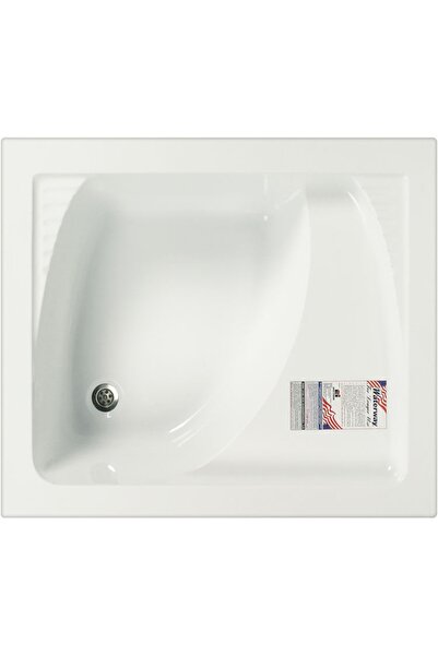 Waterway Tulsa Oturmalı Mini Dikdörtgen Küvet 100x80 H:43 Gövde + Metal Ayak+...