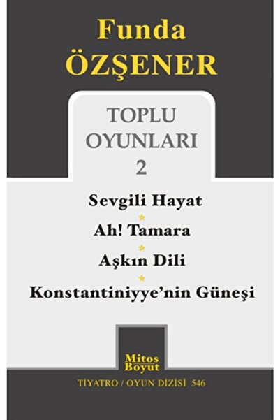 Mitos Boyut Yayınları Funda Özşener Toplu Oyunları 2, Funda Özşener, , Funda ...