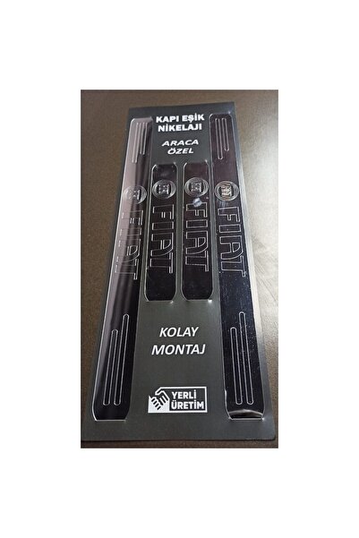 Lazer Store Fiat Siena Uyumlu Kapı Eşiği + Kapı Koruyucu