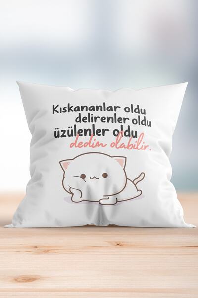 WixelArt Üzülenler Oldu Dedim Olabilir Baskılı Yastık