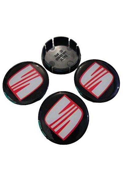 OEM Seat Jant Göbeği Geçmeli - 4 Adet-(dıştan 56 Iç 52mm)