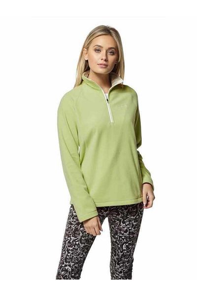 Craghoppers Miska Fleece نسائي باللون الأخضر القطبي
