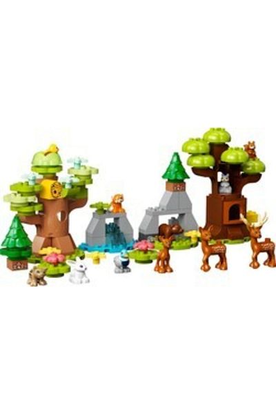 LEGO ® Duplo® Wild European Animals 10979 - Forest Animals Toy for Kids Ages 2 and Up Y