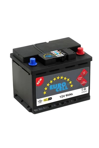 EUROCELL 8699116690003 Akü 12v 60 Ah Tam Kapalı Asya