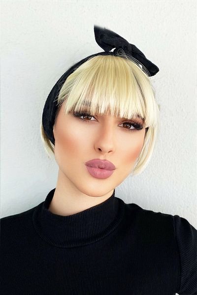 TAKIŞTIR الانفجارات المزيفة - أصفر فاتح - 613a#- حافة طويلة