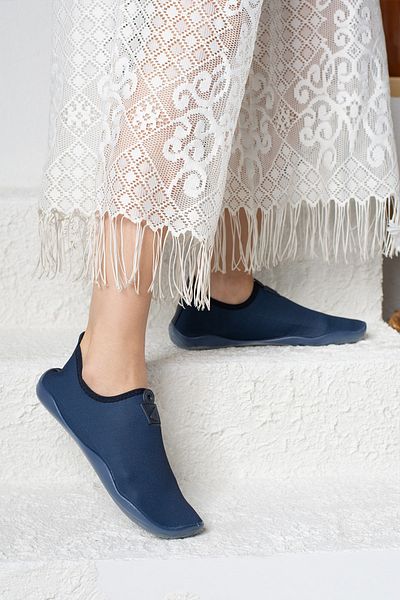 İmerShoes Σανδάλια θάλασσας Unisex Navy Blue - Αντιολισθητική σόλα, Πολλαπλών Χρήσεων, Παραλία, Κολύμβηση, Μποτάκια Rafting Sea Pool 150