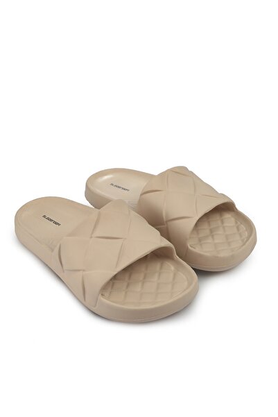 Slazenger Orifa Unisex Children's Slippers Beige