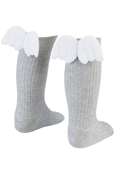Melekpare Children Baby Girl Angel Wings Knee Socks Baby