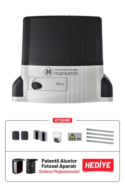 NİCE Thor 1500 Kit Yana Kayar Kapı Motoru