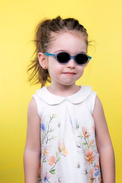 LUNOX Unisex Polarized Blue Children's Sunglasses (0-2 Years)