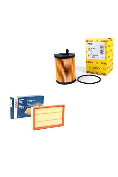 Bosch Filtre Bakım Seti Peugeot 301 1.6 Hdi Dizel Hava + Yağ F.