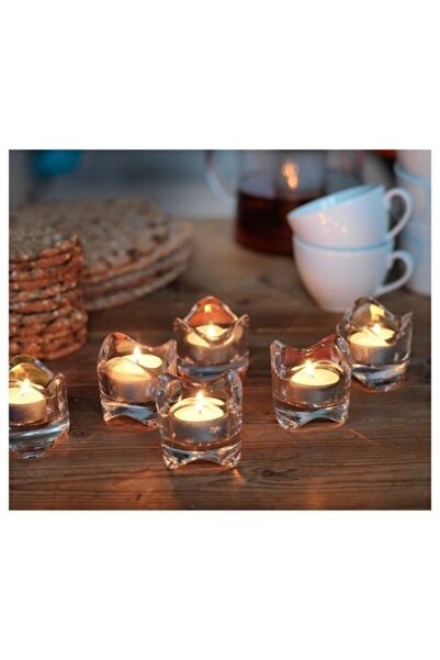 IKEA Glımma Tealight Mum 3,8 Cm 100 Adet Beyaz Europestore