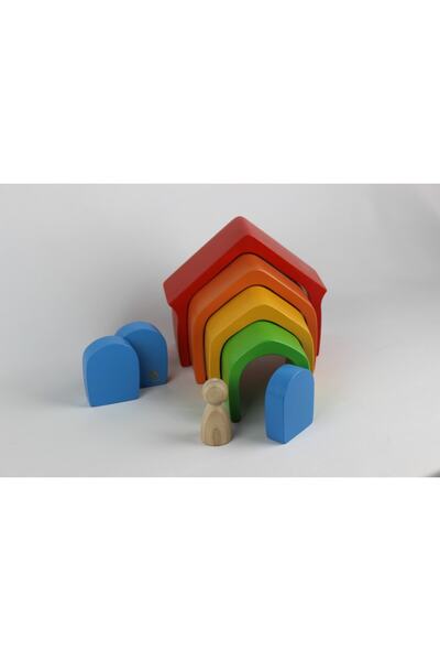 aliwooden Waldorf House Set