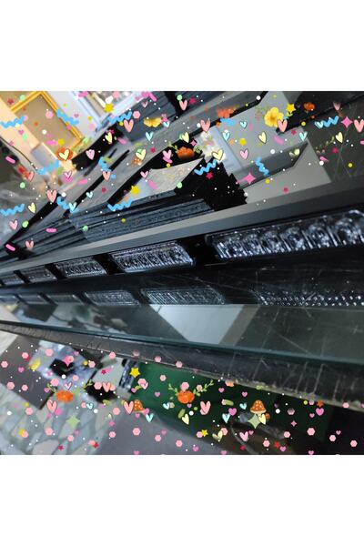 DEMMON Çkr Lamba Sarı 60 Cm 10 Fonksiyonlu 12-24 Volt 60 Cm Lamba 10 Fonksiyonlu - Tepe Lambası