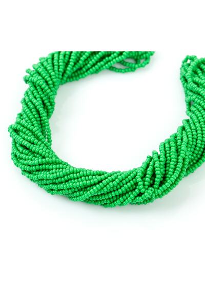 yfhobi 12 Dizi - Çek Kum Boncuğu, Takı Yapım Boncuğu, Yeşil Renk