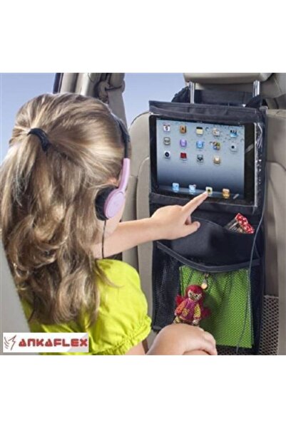 Ankaflex 2 Pieces Car Seat Back Tablet Phone Holder Car Seat Back Organizer Practical Storage Organizer