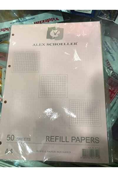 Alex Schoeller Kolej Yedek Kareli A4 50 Yaprak (80 G)