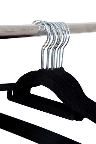 ROBEVE 10 Pcs Premium Velvet Hanger Pants Hanger Clothes Hanger Hanger High Quality Velvet Clothing Hanger