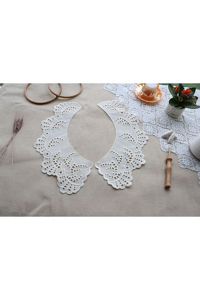 SHERLOCK HOME Cotton Vintage Collar
