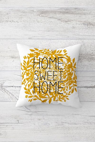 linazaitun One Side Printed Hidden Zipper Decorative Pillowcase Throw Pillow Case Seat Pillowcase