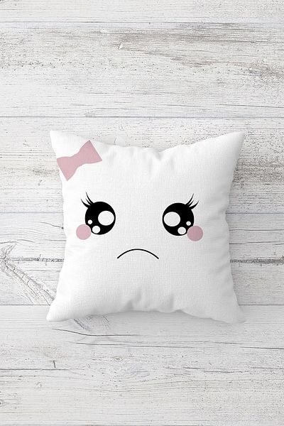 linazaitun One Side Printed Hidden Zipper Decorative Pillowcase Throw Pillow Case Seat Pillowcase