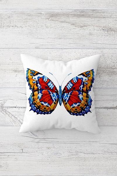linazaitun One Side Printed Hidden Zipper Decorative Pillowcase Throw Pillow Case Seat Pillowcase