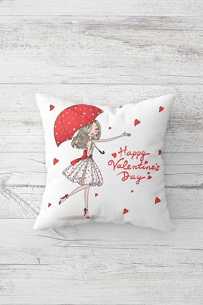 linazaitun One Side Printed Hidden Zipper Decorative Pillowcase Throw Pillow Case Seat Pillowcase