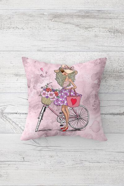 linazaitun One Side Printed Hidden Zipper Decorative Pillowcase Throw Pillow ...
