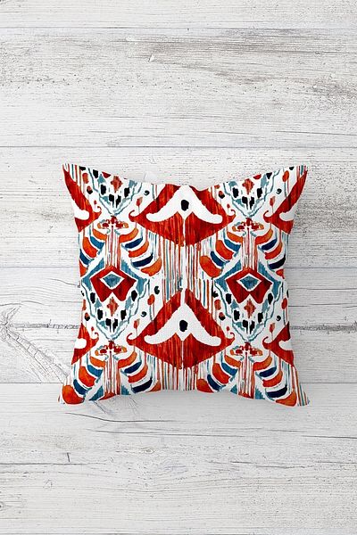 linazaitun One Side Printed Hidden Zipper Decorative Pillowcase Throw Pillow Case Seat Pillowcase
