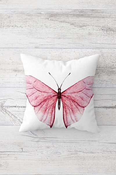 linazaitun One Side Printed Hidden Zipper Decorative Pillowcase Throw Pillow Case Seat Pillowcase