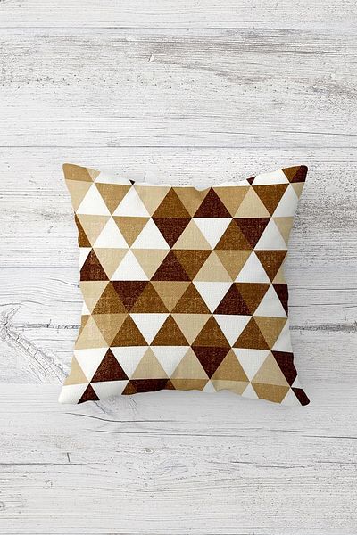 linazaitun One Side Printed Hidden Zipper Decorative Pillowcase Throw Pillow Case Seat Pillowcase
