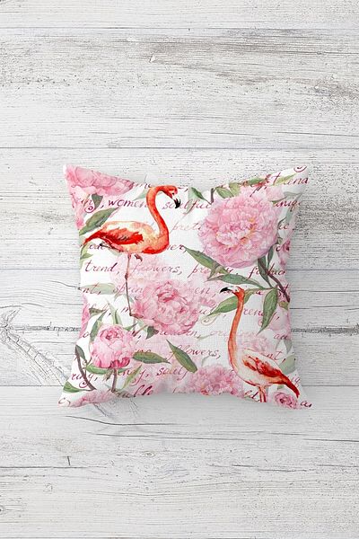 linazaitun One Side Printed Hidden Zipper Decorative Pillowcase Throw Pillow Case Seat Pillowcase