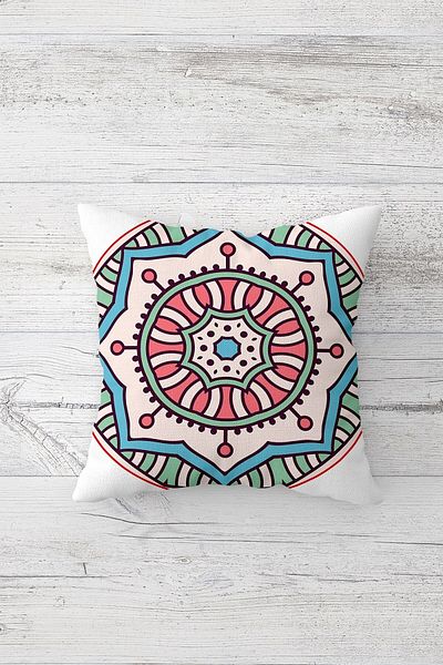 linazaitun One Side Printed Hidden Zipper Decorative Pillowcase Throw Pillow Case Seat Pillowcase
