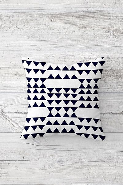 Lina One Side Printed Hidden Zipper Decorative Pillowcase Throw Pillow Case Seat Pillowcase