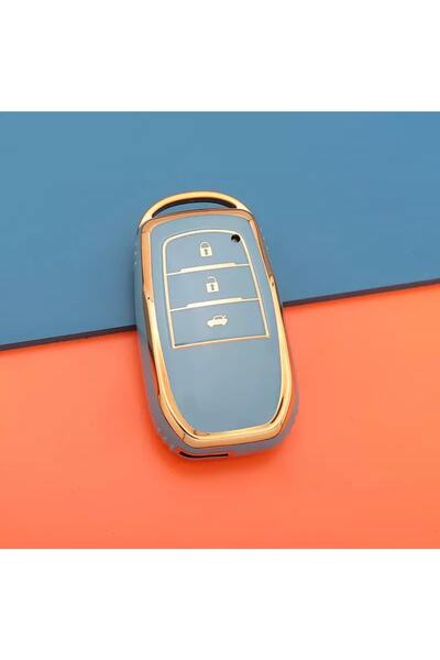 AYZ GARAGE Husă pentru chei din material TPU Toyota gri