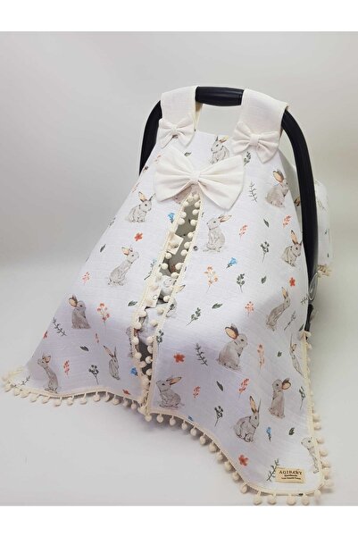 agibaby 3lu Set Puset Örtüsü,minderi,kılıfı