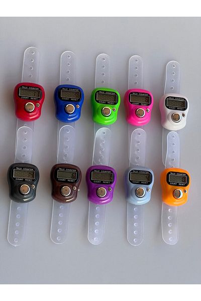 Markapolin Finger Ring Chanting 10 Pieces Mixed Color Comes