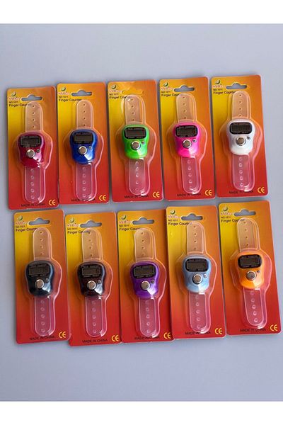 Markapolin Finger Ring Chanting 10 Pieces Mixed Color Comes