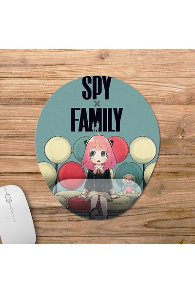 Pixxa موديل لوحة ماوس Spy X Family مع مسند للمعصم - 3