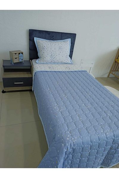Tly Home Textiles Set cuvertură de pat matlasată cu două fețe