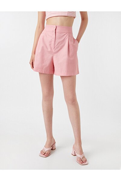 Koton Široké šortky ze směsi lnu