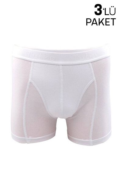 Tutku Mlvx Tutku Ανδρικά Elastan Boxers 3 τμχ 114 Κωδικός/Χρώμα: Λευκό Blsm