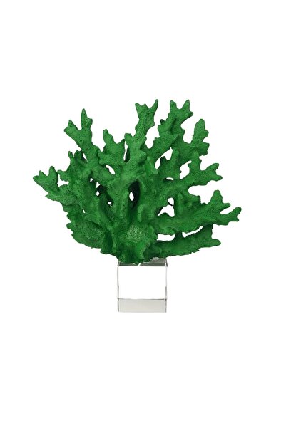 ARTER Home Kristal Kaideli Yeşil Mercan Obje